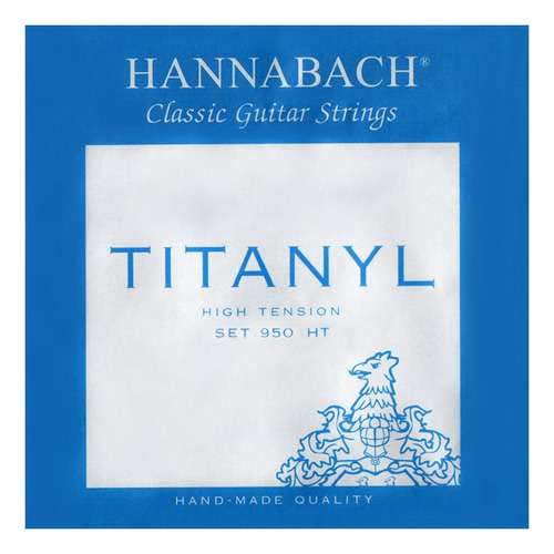 Encordado Cuerdas Guitarra Clasica Hannabach 950 Titanyl