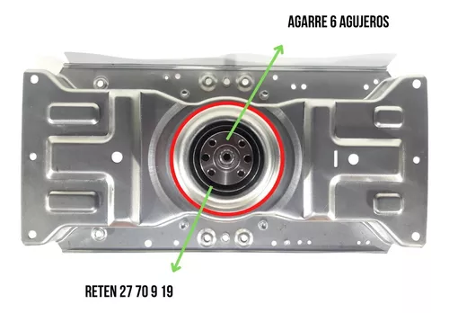 arquitecto frío Proporcional Caja Trasmisión Lavarropas Compatible Sanyo Asw-45y1t