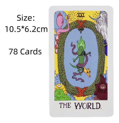 Tarot De Cartas De Adventure Time, 78 Mazos, Oracle Qk