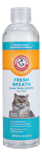 Enxágue dental para gatos remove placa bacteriana e tártaro 237ml