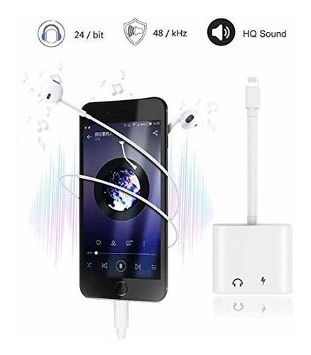 Adaptador De Auriculares Para El iPhone 11 Pro 3.5mm Jack