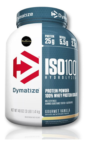 Iso 100 3lbs Dymatize Invima - g a $303