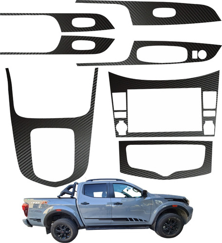 Kit Sticker Panel Y Puertas Nissan Frontier Pro4x 2022 2023