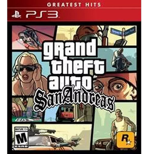 Grand Theft Auto San Andreas PS3 Gh