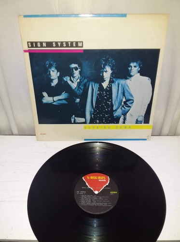 Lp Sign System - Burning Down ( New Order, Alphaville) (Usado)