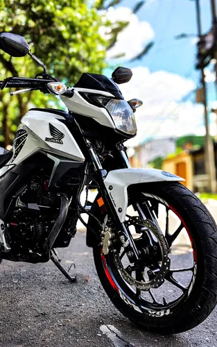 Honda Cb 160f Blanco Perlado 2017