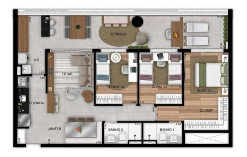Imagem 12 de 12 de Apartamento Residencial Para Venda, Saúde, São Paulo - Ap7966. - Ap7966-inc