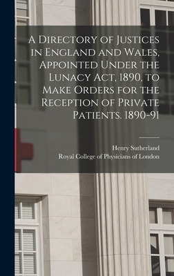 Libro A Directory Of Justices In England And Wales, Appoi...