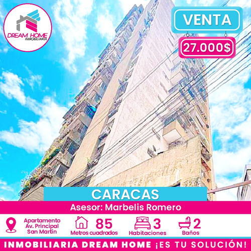 Apartamento Avenida Principal De San Martin, Caracas - Distrito Capital.