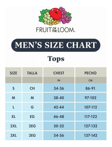 Fruit Of The Loom Eversoft Playera De Algodón Para Hombre,