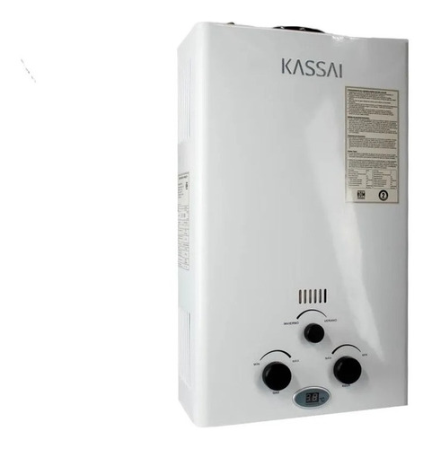 Calentador De Paso Kassai 10lts Mod. Kas-10p Gas Lp