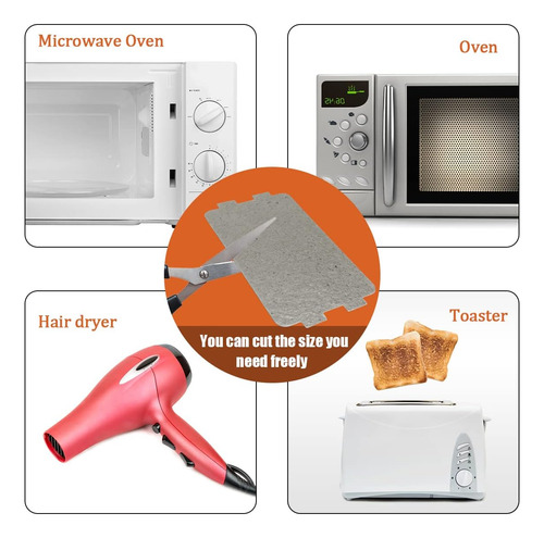 5 Piezas De Horno De Microondas, Cubierta Universal Para Guí
