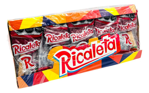 Paleta Ricaleta 25 Piezas Sabor Chamoy