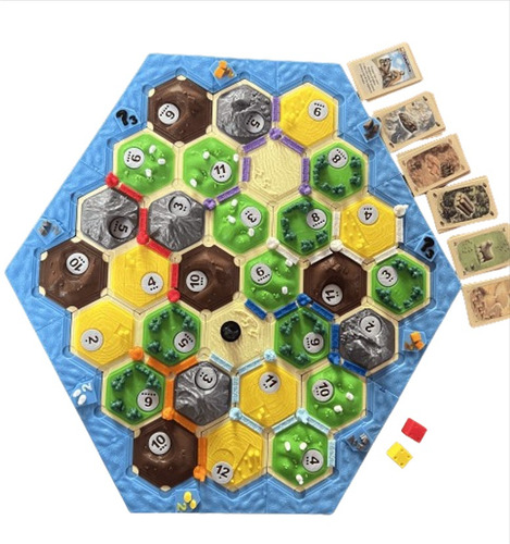 Catan Artesanal 5-6 Jugadores Español Tablero Físico