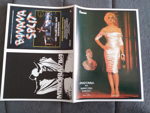 Revista Cinemin Nº 39 Joe Dante + Pôster Madonna