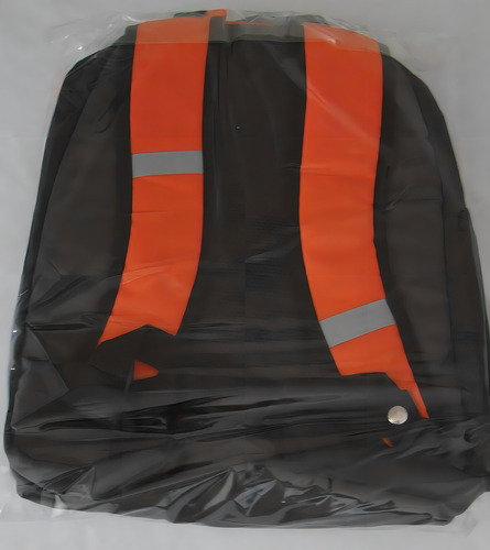 Maleta, bolso, mochila para niños, mochila Rock Linda Impor, color gris oscuro, diseño de tela, piedra