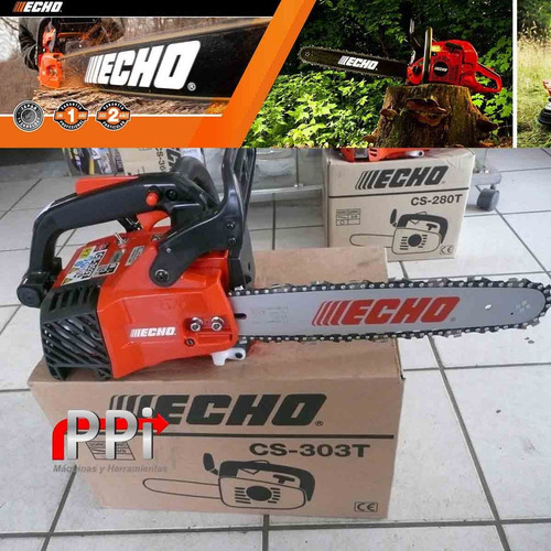 Imagen 5 de 8 de Motosierra Echo Cs 303t 30.1cc Espada 31cm Poda Japon Ppi