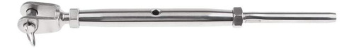 Casquillo C/tensor Quijada Inox 1/4 X 1/8 Obi Cable Acero