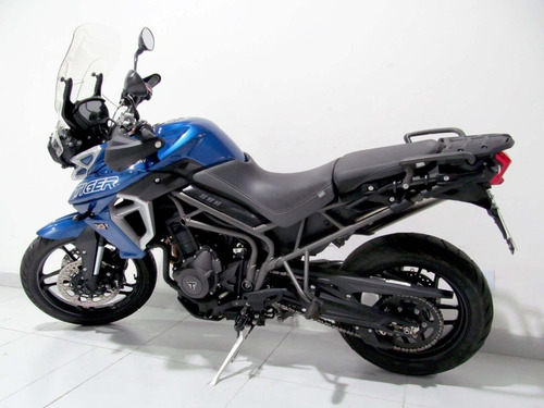Imagem 5 de 14 de Triumph Tiger 800 Xrx 2019 Azul