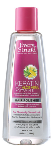 Every Strand Keratin Cabello Tratado Aceite 177ml 