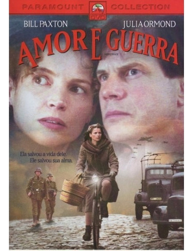 Dvd Amor E Guerra - Julia Ormond, Bill Paxton - Lacrado Novo