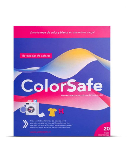 Colorsafe Recolector De Color 20 Unid