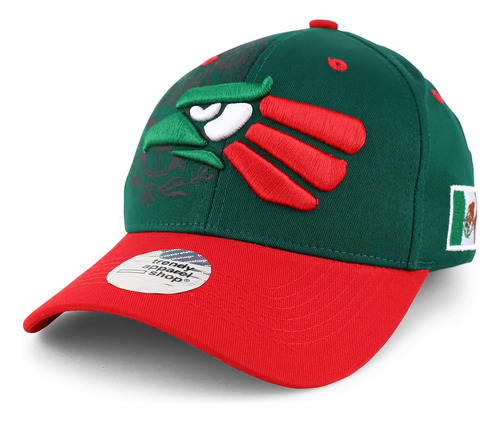 Hecho En Mexico Eagle 3d Gorra De Béisbol Estructurada