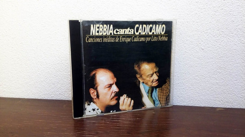 Litto Nebbia Canta Cadicamo ( Canciones Ineditas ) Cd Tang 