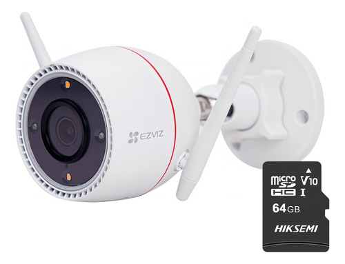 Ezvis Kit Camara Tipo Bala Cs-c3tn3-mp + Memoriasd De 64gb