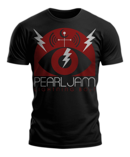 Polera Gustore De Pearl Jam - Lightning Bolt