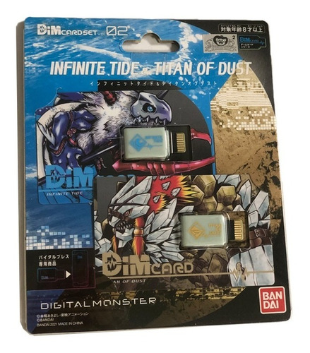 Pulsera Bandai Digimon Vital Dim Card Infinite Tide Titan