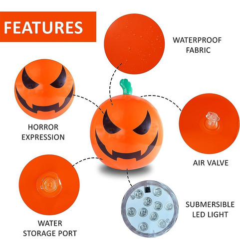 Calabaza Inflable De Halloween Inflable De Halloween