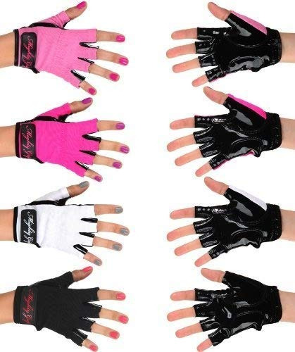 Mighty Grip Guantes Para Pole Dancing, Con Tiras Tack Para .