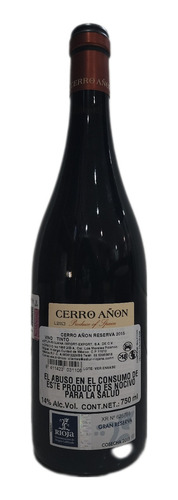 Vino Tinto Español Cerro Añon Gran Reserva