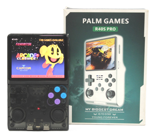 Consola Portátil Palm Games R40s Pro - Gris 32 Gb, Usado (g) Gris (Usado)