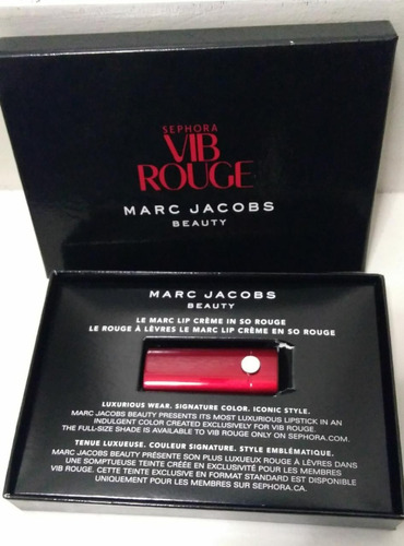  Labial Marc Jacobs -color So Rouge-edicion Especial Sephora