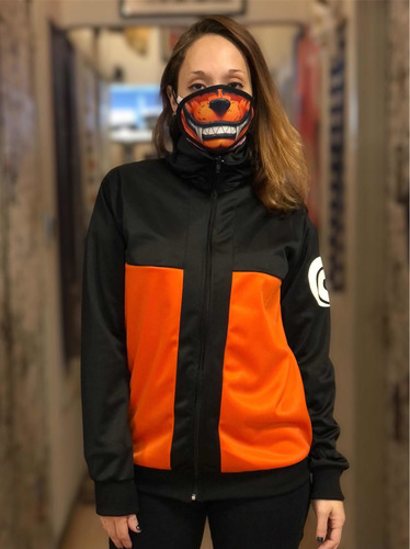 Imagen 5 de 10 de Campera Naruto Uzumaki Cosplay Unisex Gastovic Anime Store