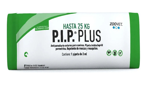 Antipulgas P.i.p. Plus Para Perros De 10 A 25kg