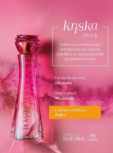 Kriska Shock Eau De Toilette Fem 100ml Natura Vegano