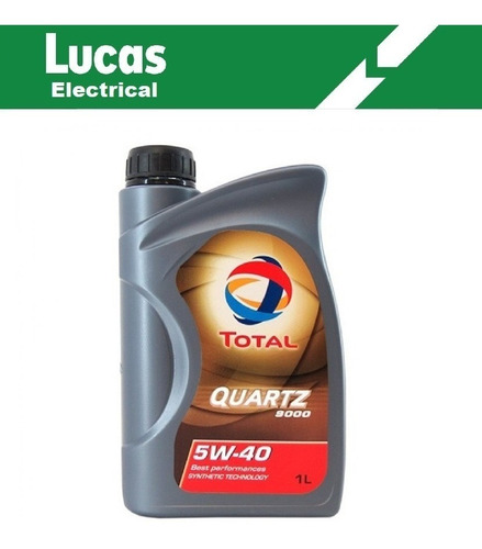 Aceite/lubricante Total Sintetico Quartz 9000 5w40 1l