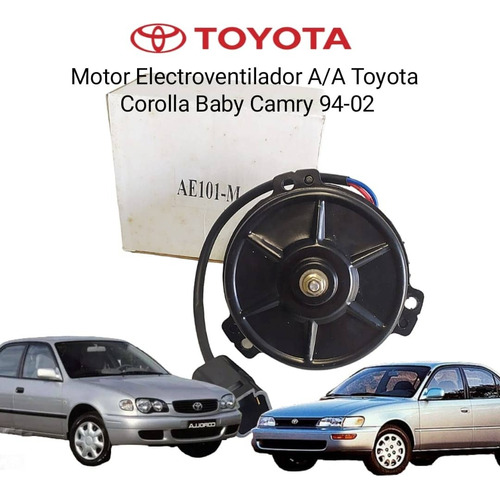 Motor Electroventilador Toyota Corolla Baby Camry 94 02