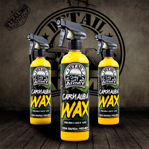 Imagen 1 de 10 de Detail Army® - 001 | Carnauba Wax | Cera Protectora | Rapida | 550cc | Detailing