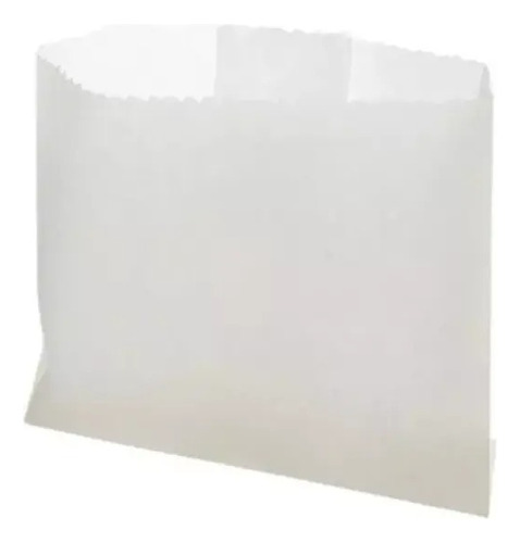 Saco Sobre Para Papas Fritas Blanco (100 Unidades)
