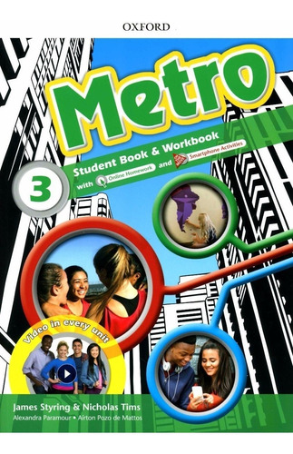 Metro 3 - Student´s Book And Workbook Pack - Oxford