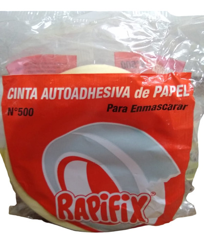 Cinta Gruesa Autoadhesiva De Papel Rapifix 