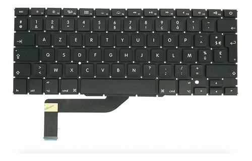 Teclado Macbook Pro Retina 15 A1398, 2012-2015, Español