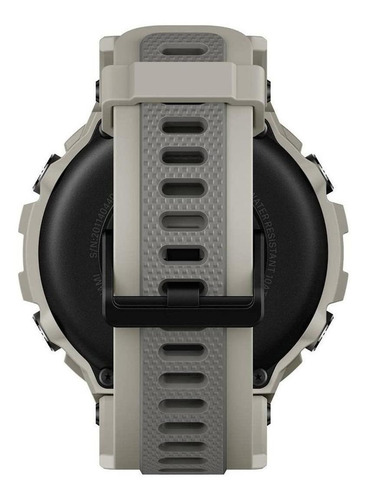 Imagen 3 de 5 de Smartwatch Amazfit Sport T-Rex Pro 1.3" caja 47.7mm de policarbonato desert grey, malla desert grey de silicona A2013