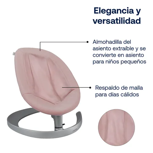 Baby Bouncer Nuna Leaf Grow Blush
