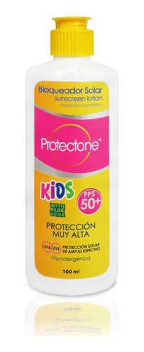 Protectone Bloqueador Solar Kids Fps50+  100ml