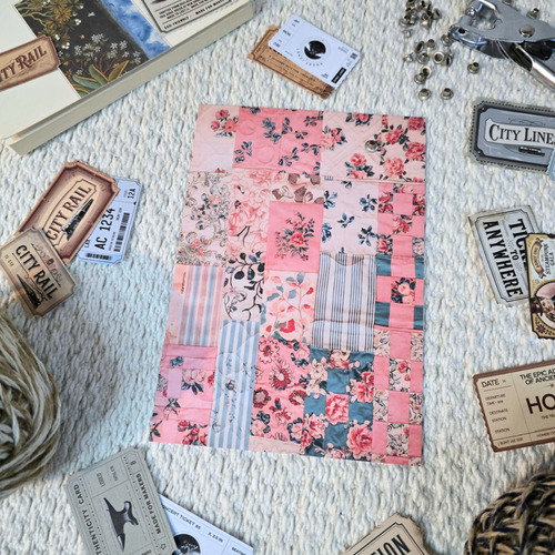 Papeles Vintage Para Scrapbook Journaling Envolver Telas X8 Beige Telas